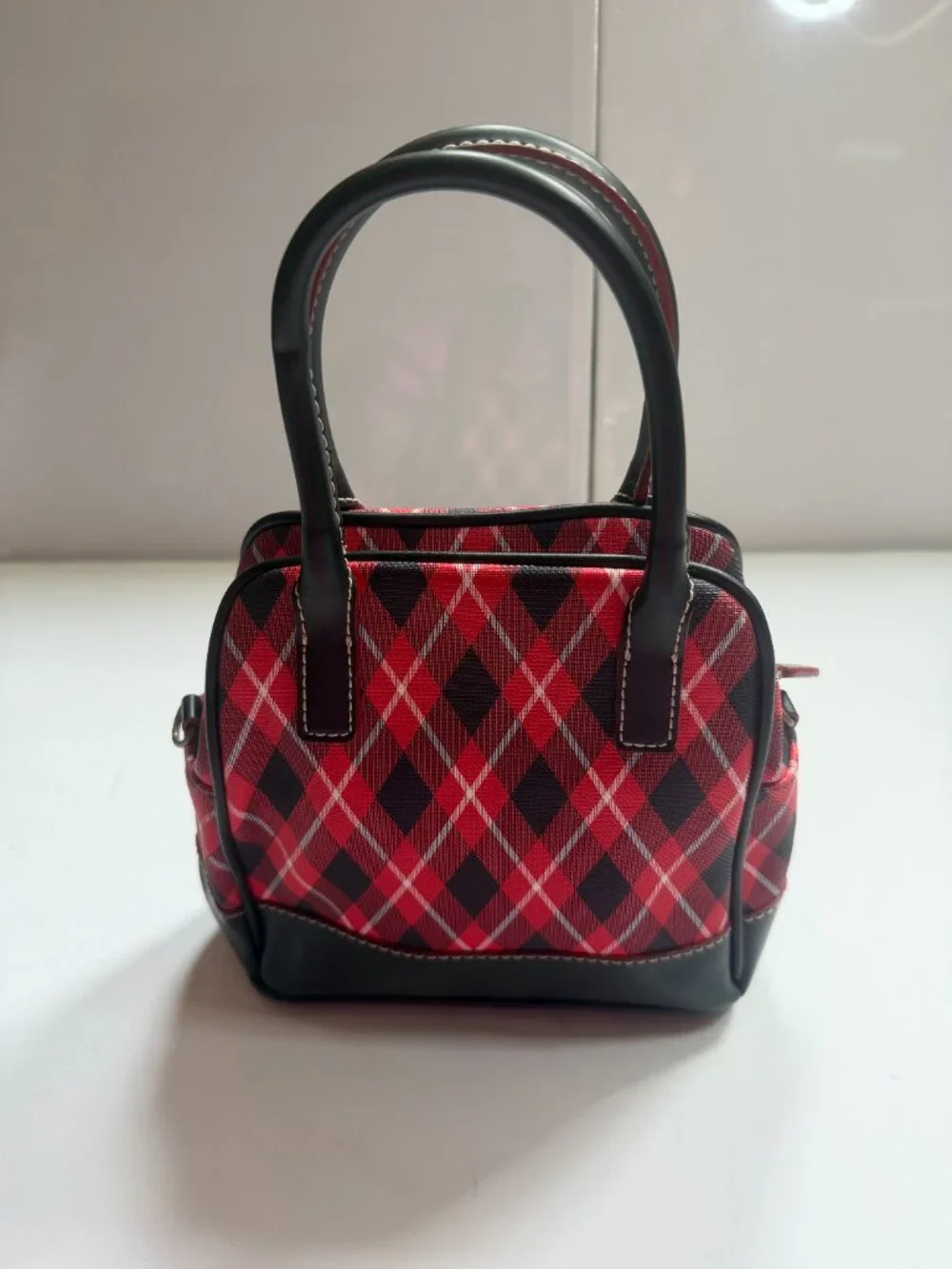 Tommy Hilfiger Plaid Satchel